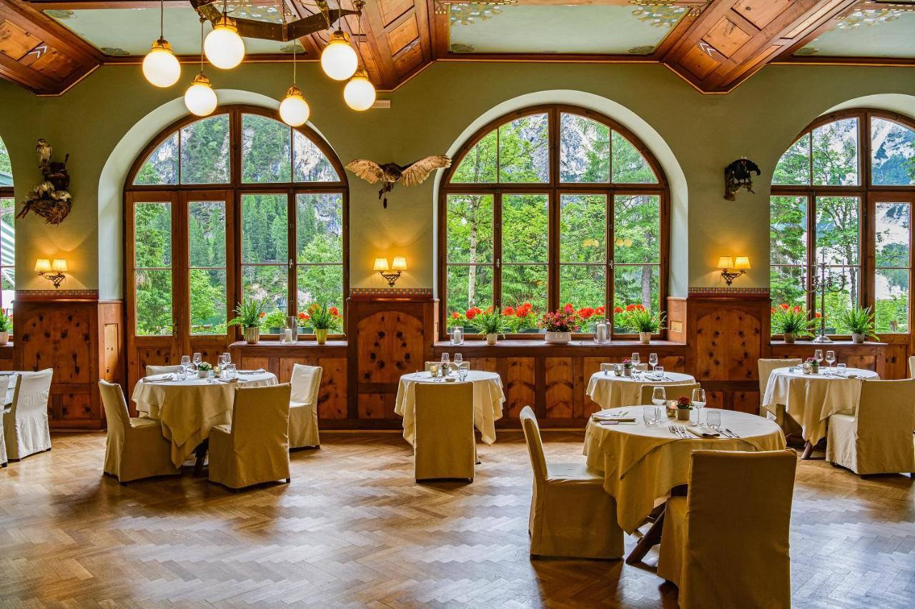 Hotel Lago Di Braies Braies  Luaran gambar
